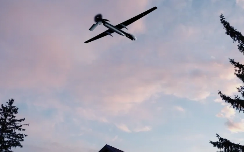 В Волгограде обломки БПЛА попали на крышу 16-этажного дома