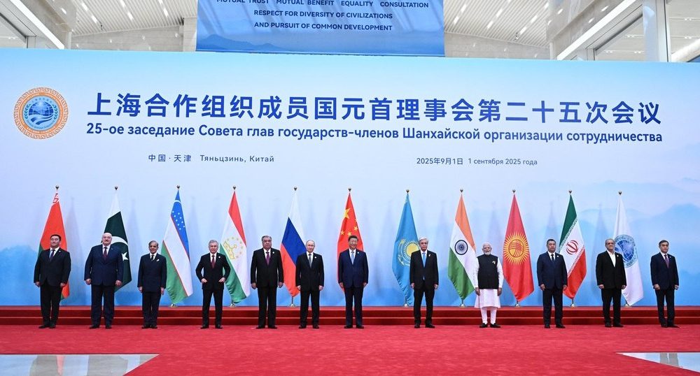 Путин участвует в заседании Совета руководителей государств-членов ШОС